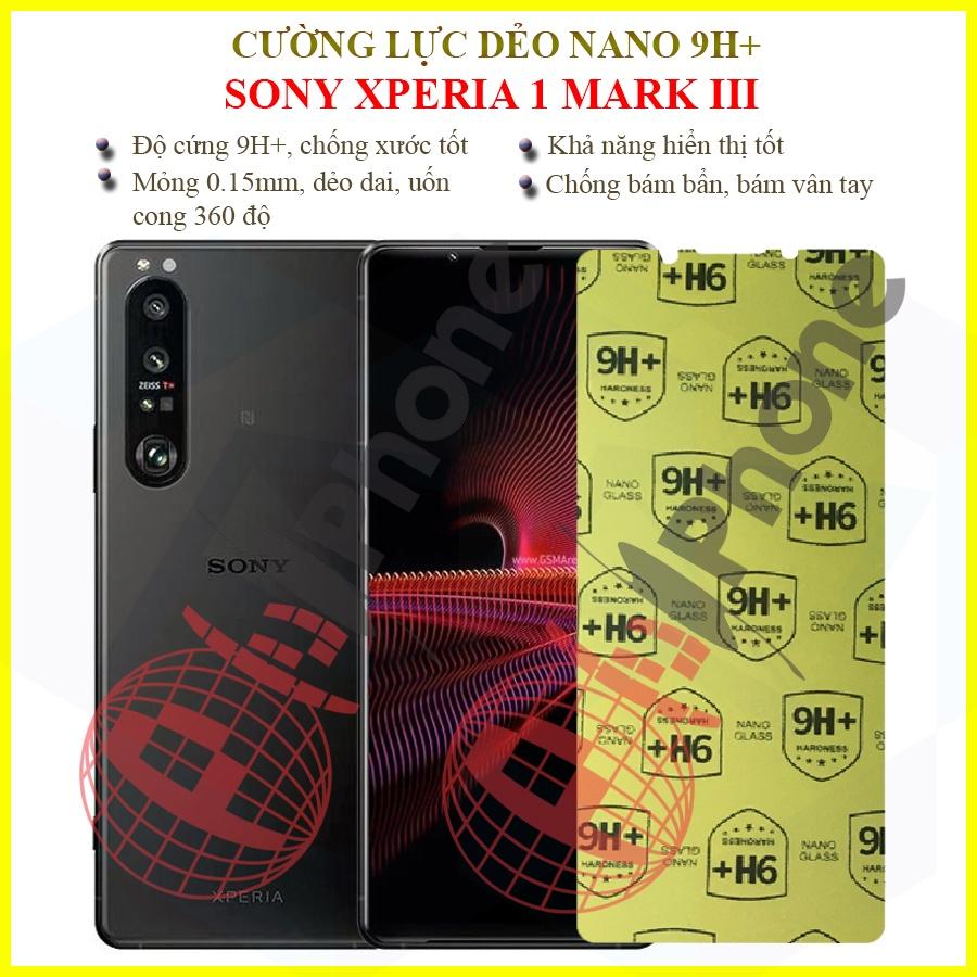 Dán cường lực dẻo nano dành cho  Sony Xperia 1 Mark 3 (Xperia 1 III)