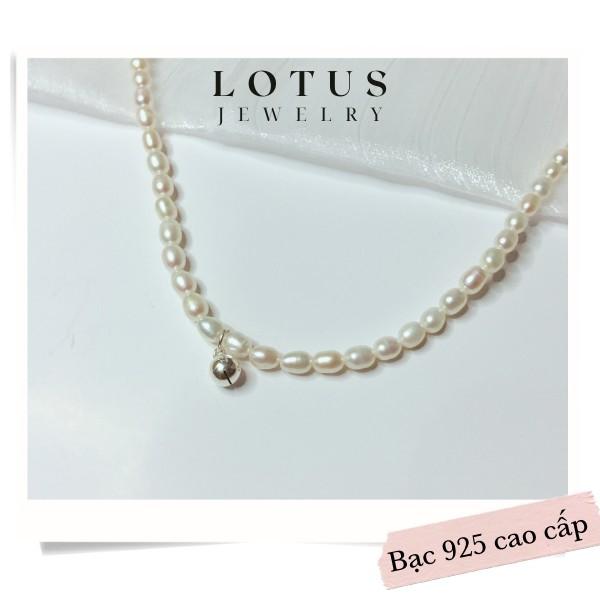 Vòng Cổ Princess, Vòng NgTrai Nuôi Hạt Dài Mix Charm Bạc Phong Cách Tiểu Thư
