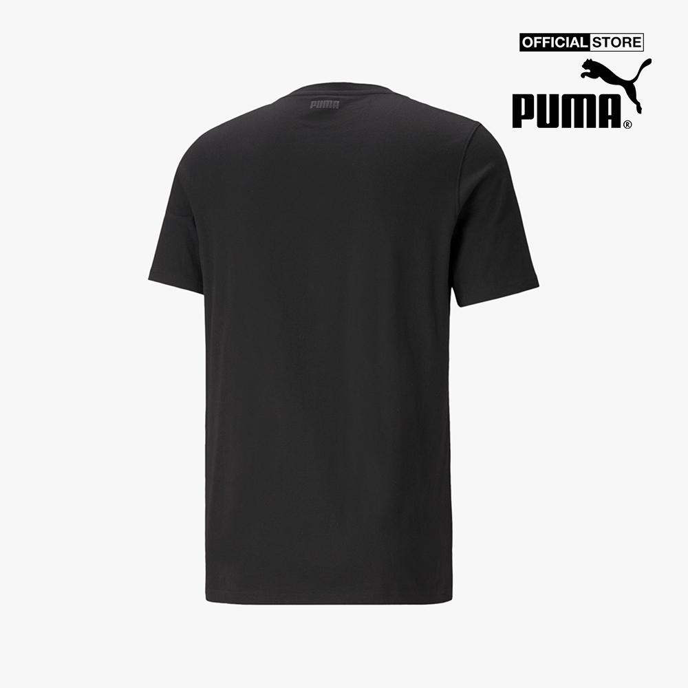 PUMA - Áo thun nam cổ tròn ngắn tay 4th Quarter Basketball 532361