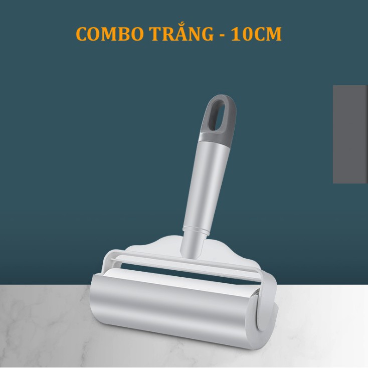 Cây lăn bụi giường, quần áo, chăn, thảm, lăn giường,... Con lăn bụi, Cây lăn đa năng cao cấp, lõi lăn 60 lớp siêu dính
