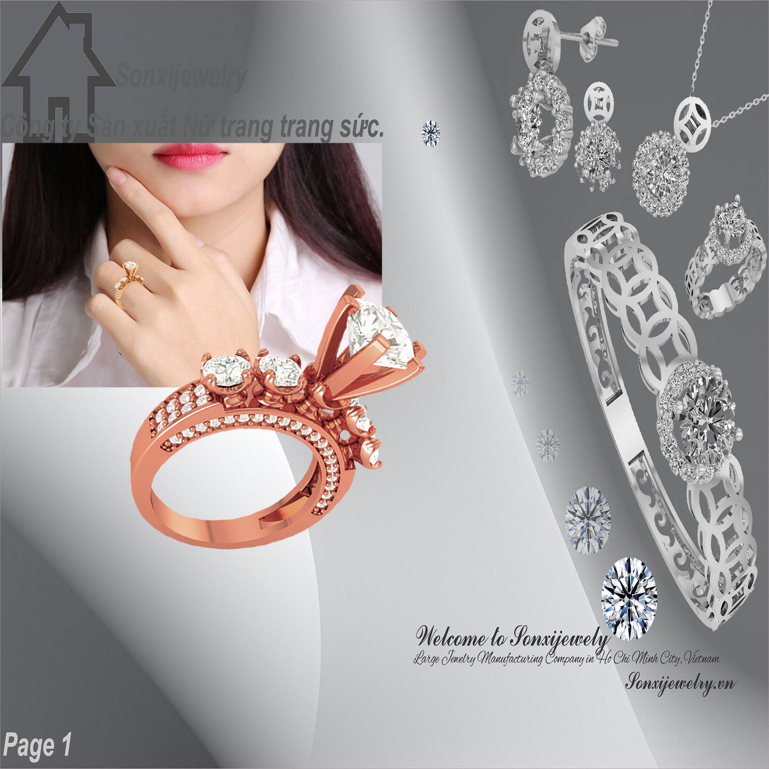 NHẪN NỮ TUỔI TEEN MẪU ĐẸP 1107