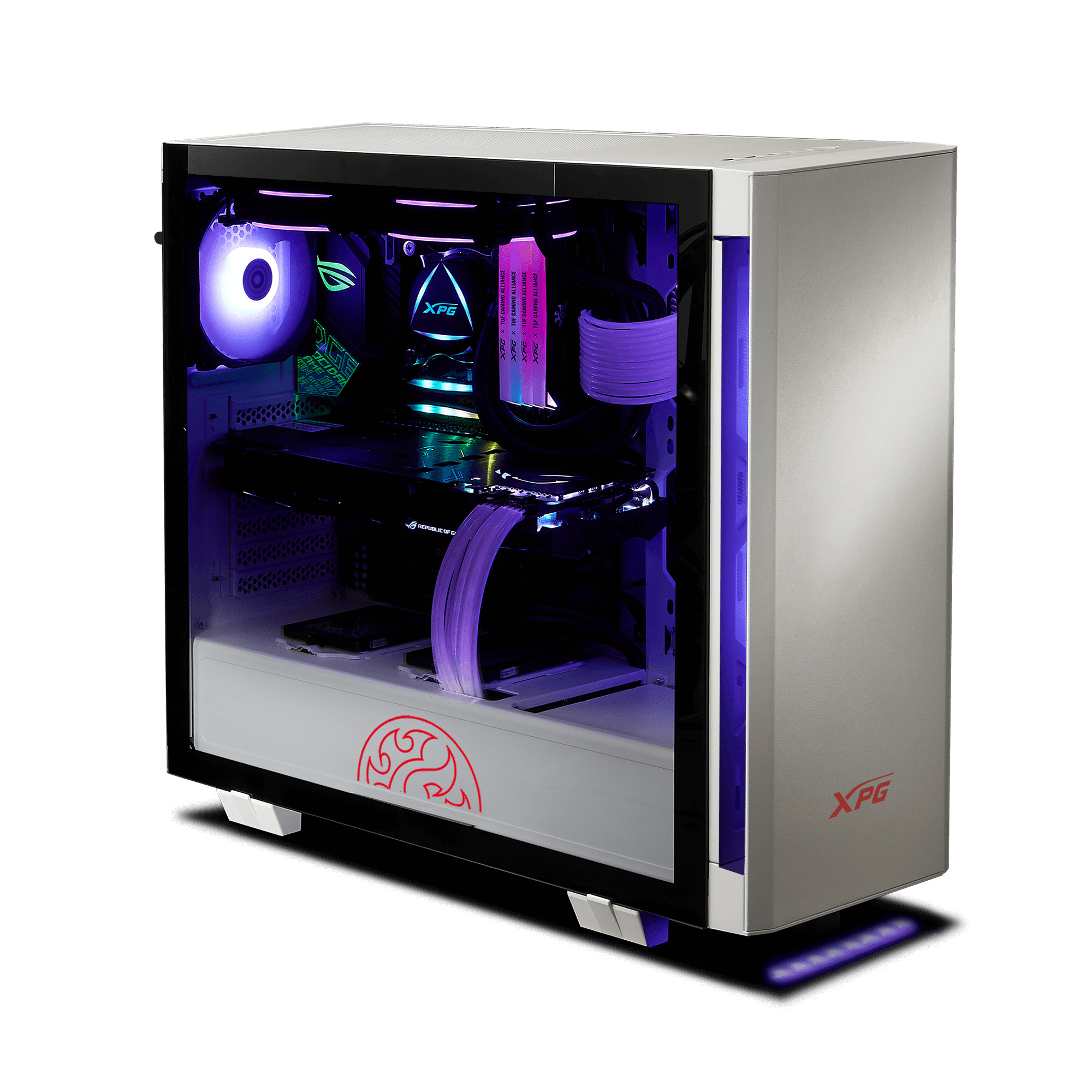 Case máy tính Desktop ADATA XPG INVADER Black - Hàng Chính Hãng