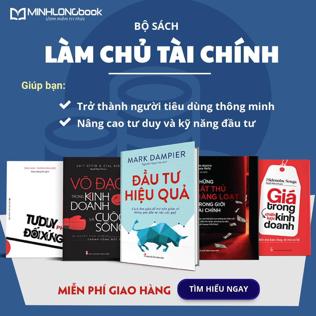 Sách: Combo Làm Chủ Tài Chính, Làm Chủ Cuộc Đời