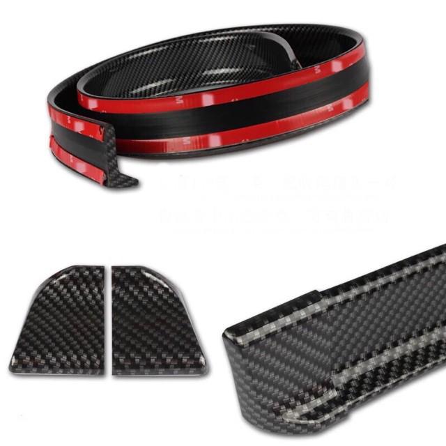 Phụ kiện ô tô |  Đuôi Gió, Cánh Lướt Gió Cao Su Vân Carbon 3D Xe Ô Tô Phong Cách Thể Thao - Cao cấp dài 1,38m, Cao cấp dài 1,38m