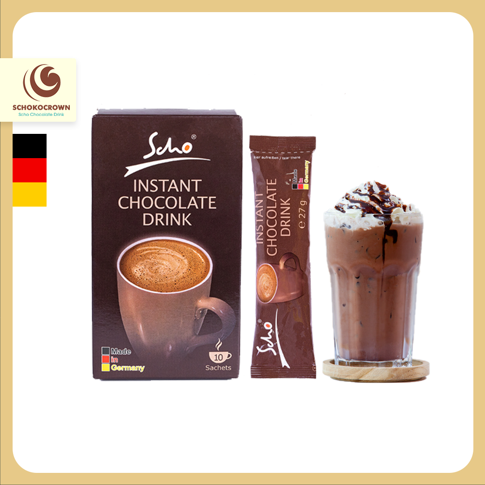 Bột Cacao Scho Dark Drip - Hàm lượng ca cao cao, đậm đà dành cho người gu đậm