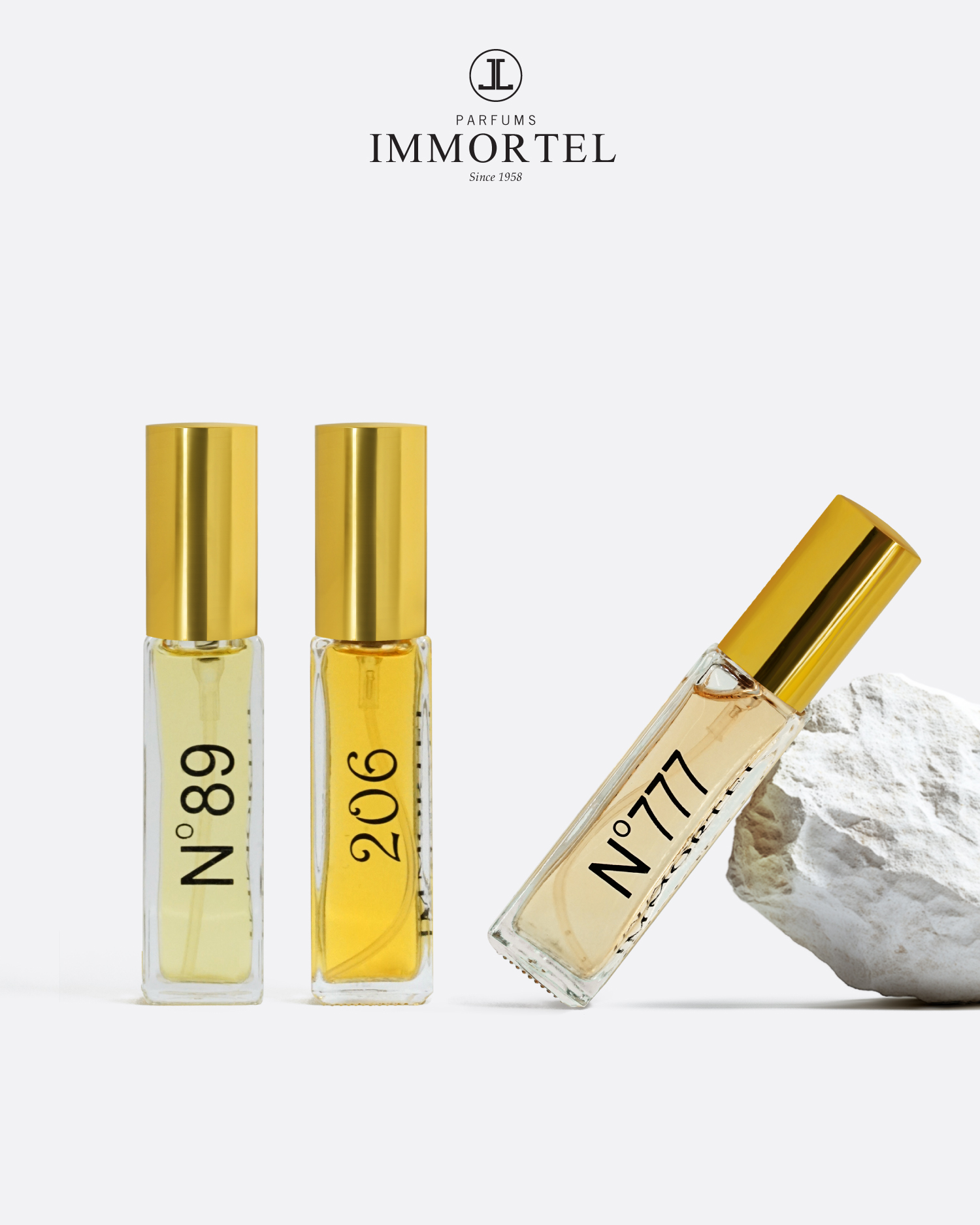 (Combo 8mL) Nước hoa IMMORTEL Paris - Eau de Parfum - Chính hãng Pháp