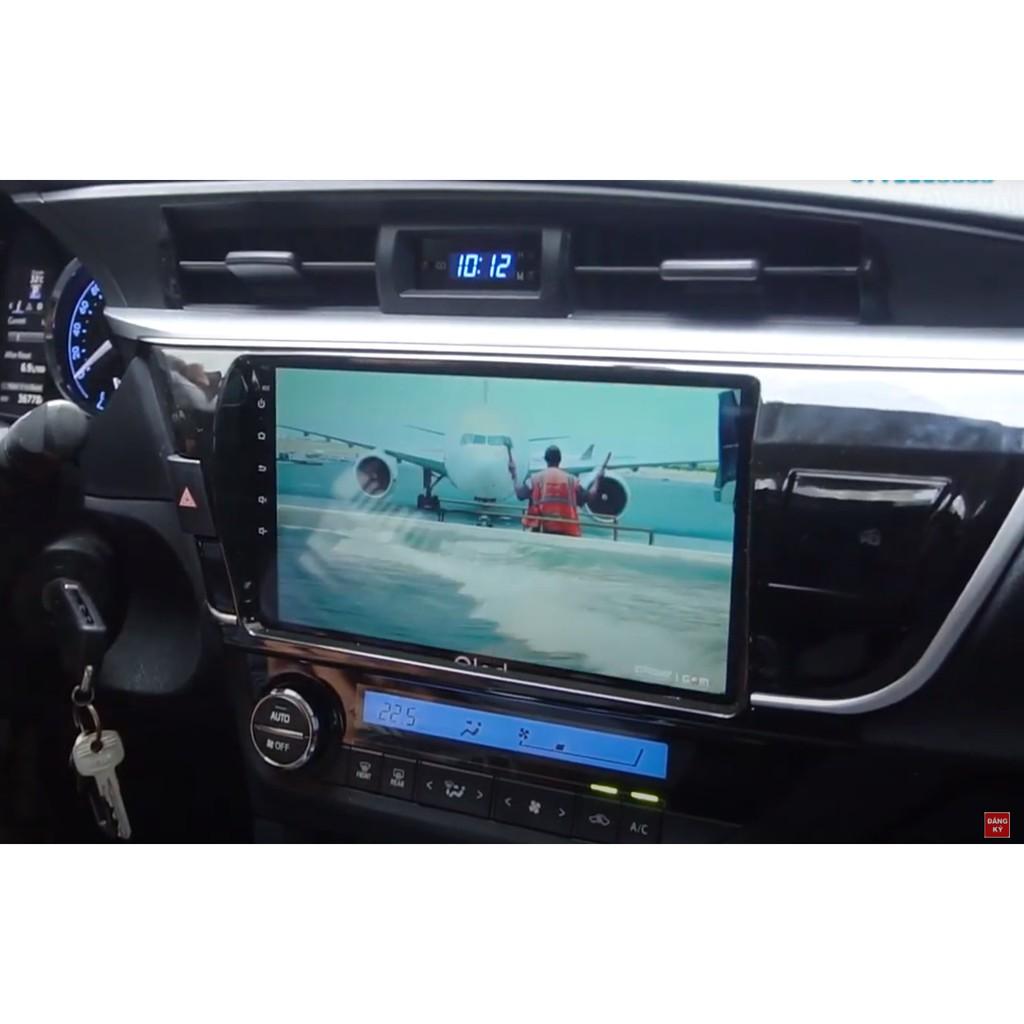 Màn Hình 10 inch Cho Xe ALTIS 2014-2017, Đầu DVD Android Tiếng Việt Kèm Mặt Dưỡng Giắc Zin Xe TOYOTA ALTIS