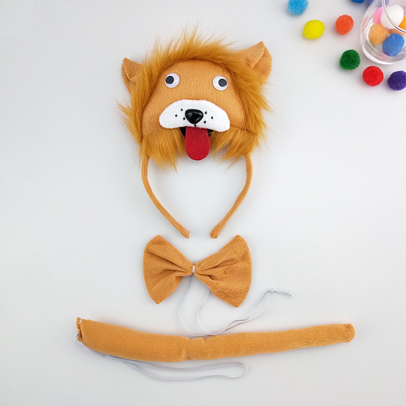 Halloween Kids Animal Costume Set Kids Fancy Dress up Funny Halloween Party Cosplay for Masquerade Holiday Theater Stage Birthday Decoration