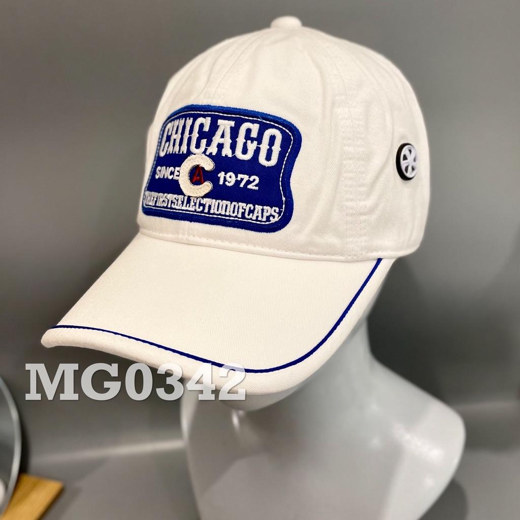 Mũ lưỡi trai Nón kết Thêu Logo Chicago 1972 Unisex Thiết Kế Thời TrangFreesizeMonoshop