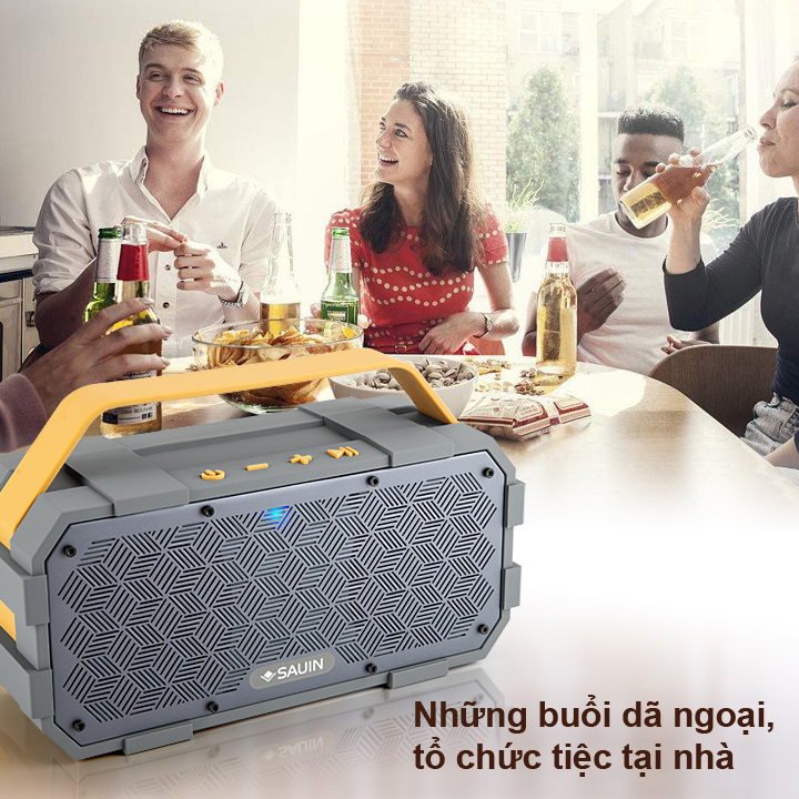 Loa Bluetooth SAUIN S20 Công suất thực 20W