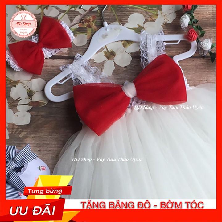 Đầm trắng cho bé gái  Váy công chúa cho bé 1 tuổi, 2 tuổi, 3 tuổi, 4 tuổi, 5 tuổi