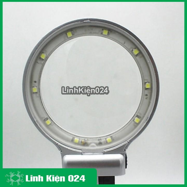 Kính Lúp Hàn Mạch Để Bàn Đa Năng TH-7023 3X/4.5X Quay 360 Độ