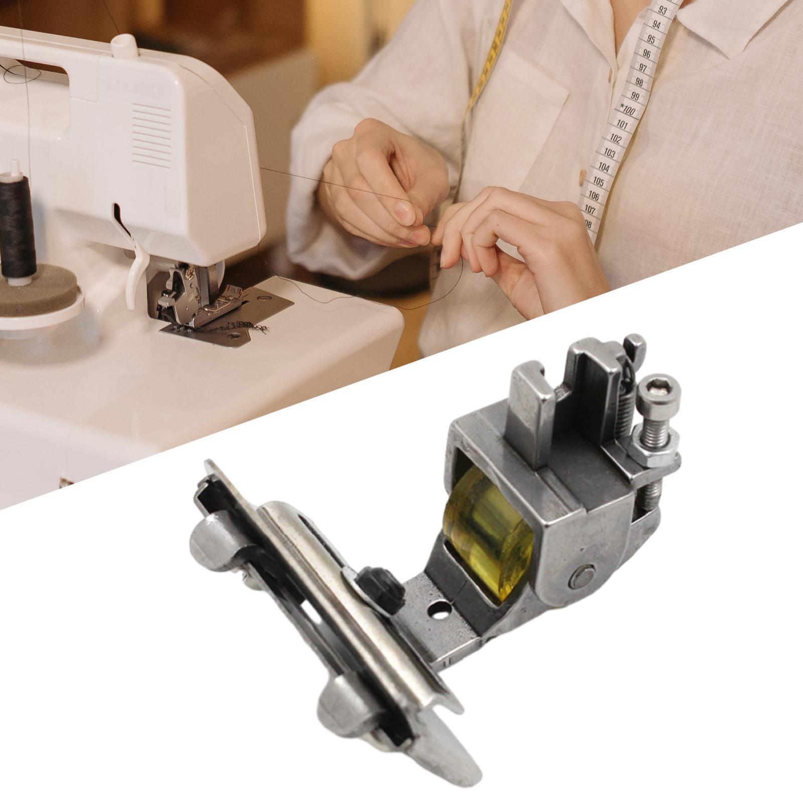 Roller Presser Foot Roller Sewing Machine Presser Foot, Durable Sew Foot Adjustable Wheel Roller Foot for Cloth Clothes Decorative Stitching