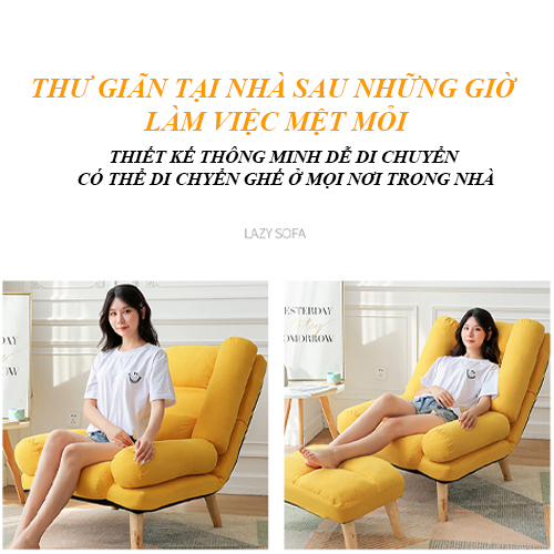 Ghế sofa bọc tay thư giãn kiểu mới