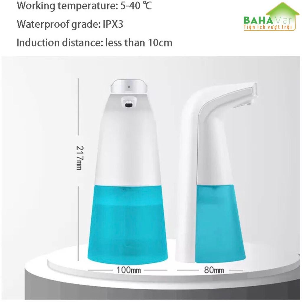 BÌNH TỰ ĐỘNG TẠO BỌT XÀ PHÒNG VÀ CẢM BIẾN RỬA TAY KHÔNG TIẾP XÚC "BAHAMAR" Dễ dàng lắp đặt, xà phòng hoặc nước rửa tay