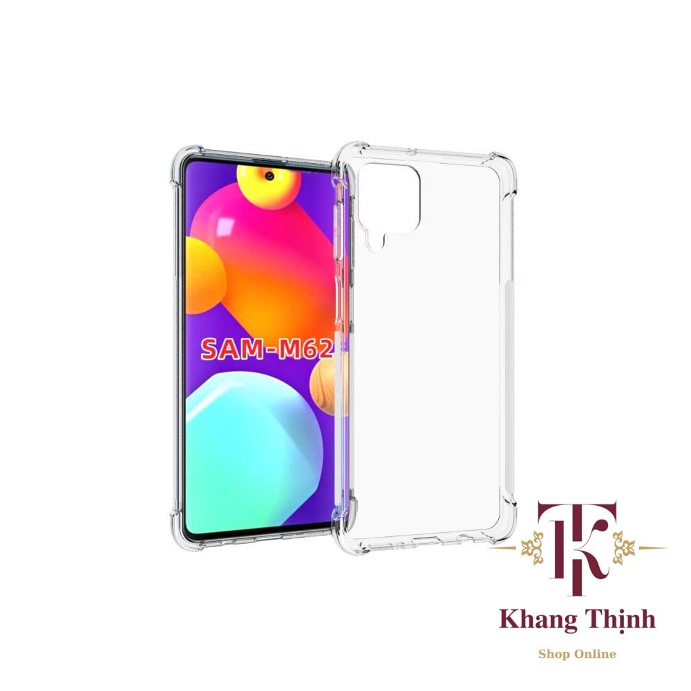 Ốp lưng dành cho Samsung M62 silicon dẻo cao cấp chống sốc 4 góc