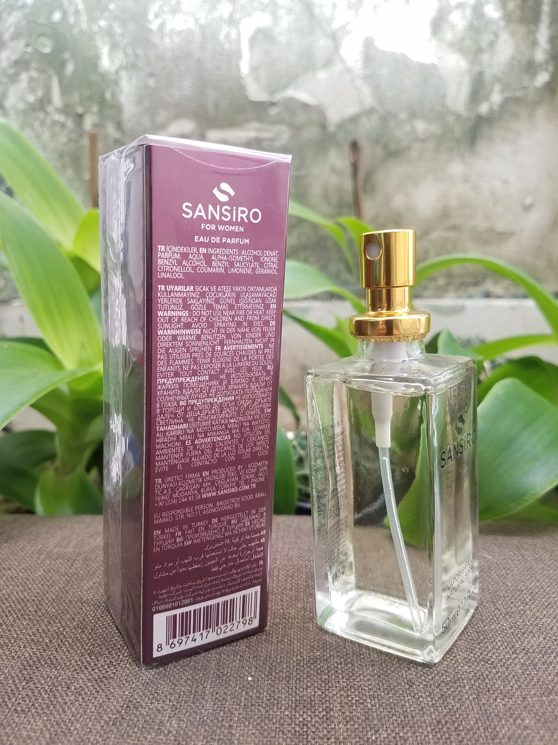 K126 - Nước hoa Sansiro 50ml cho nữ