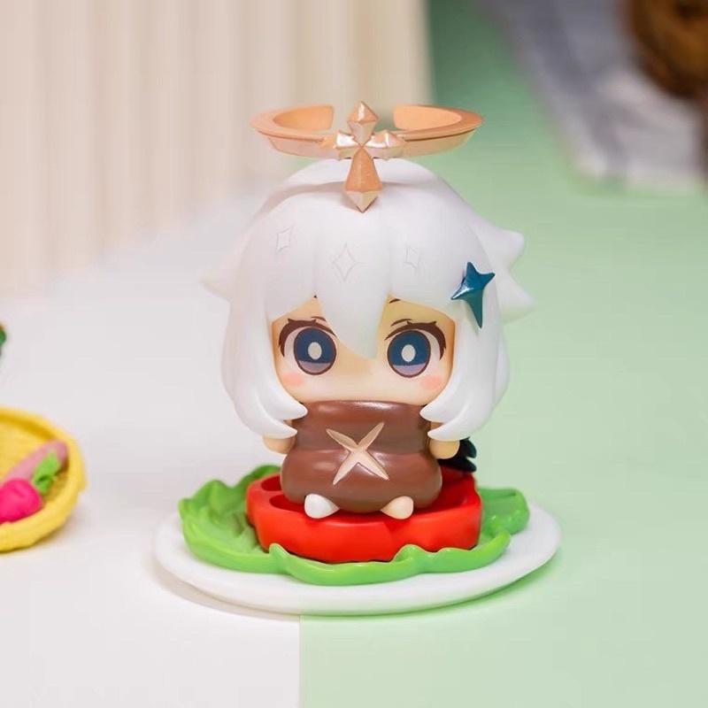 mô hình genshin impact chibi - mô hình Paimon 6cm bằng PVC cao cấp, có box