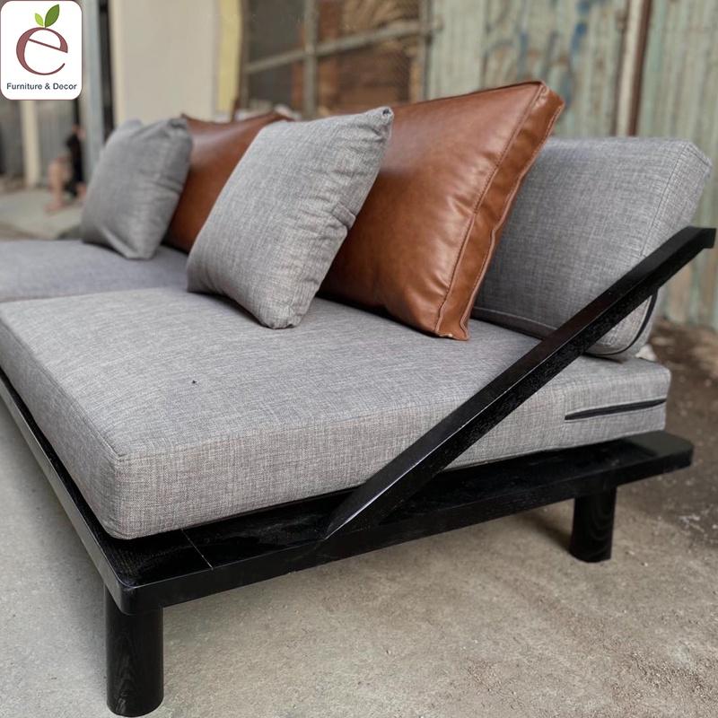 Sofa Dream Couch (Pop &amp; Scott Sofa) - Sofa gỗ tự nhiên, bọc vải, nỉ, da, màu tùy chọn. Hàng gia công tỉ mỉ.