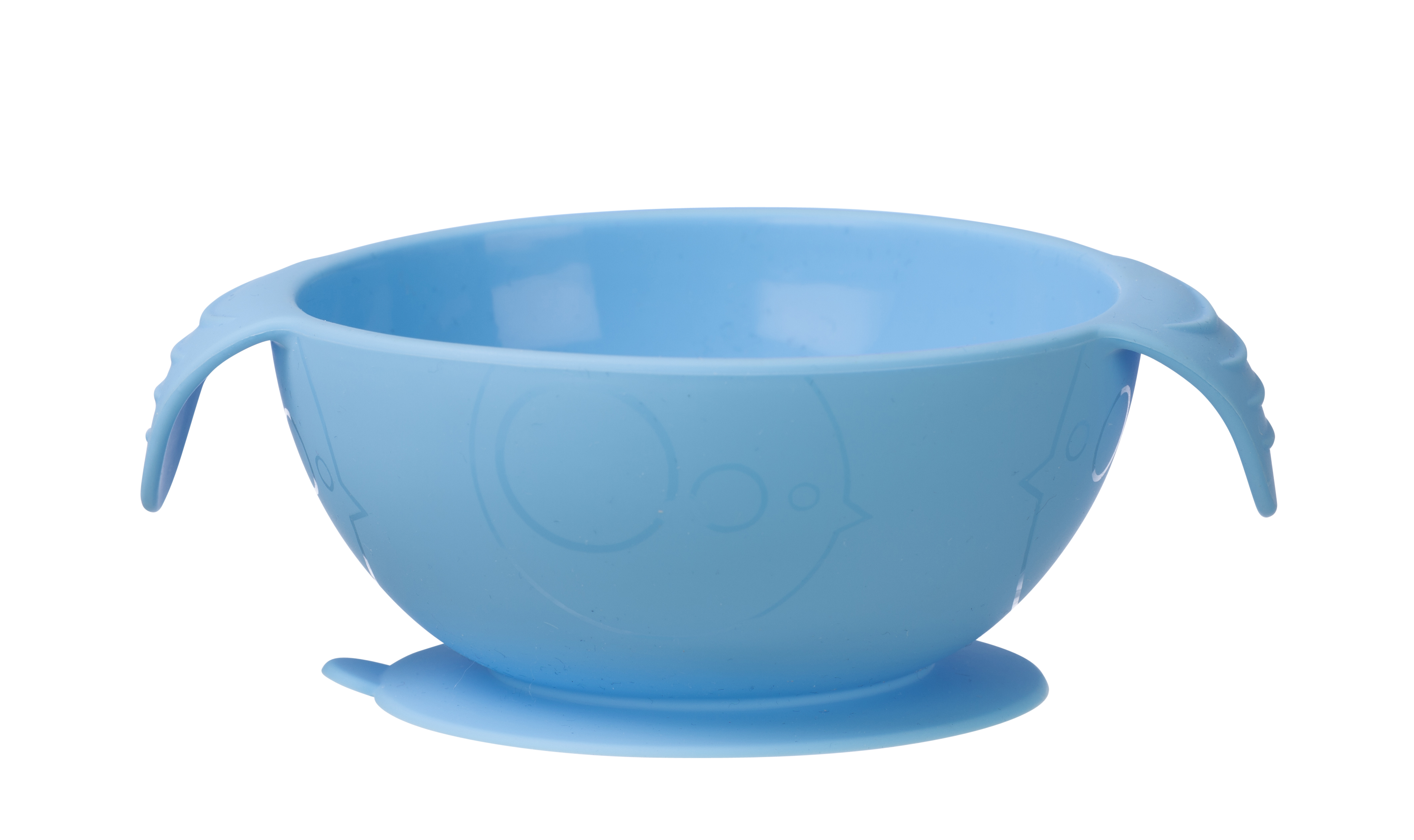 B.box Bộ chén chống trơn và muỗng silicone cho bé tập ăn dặm - Xanh