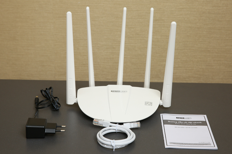 Router Wi-Fi Băng Tần Kép AC1200 Totolink A810R - Hàng Chính Hãng