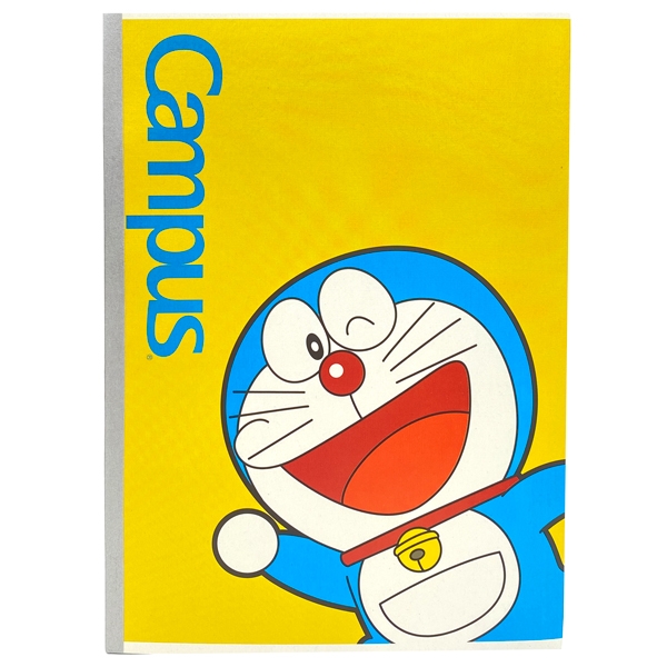 Vở Campus Doraemon Smile Kẻ Ngang 200 Trang B5S NB-BSDSM200 - Màu Vàng