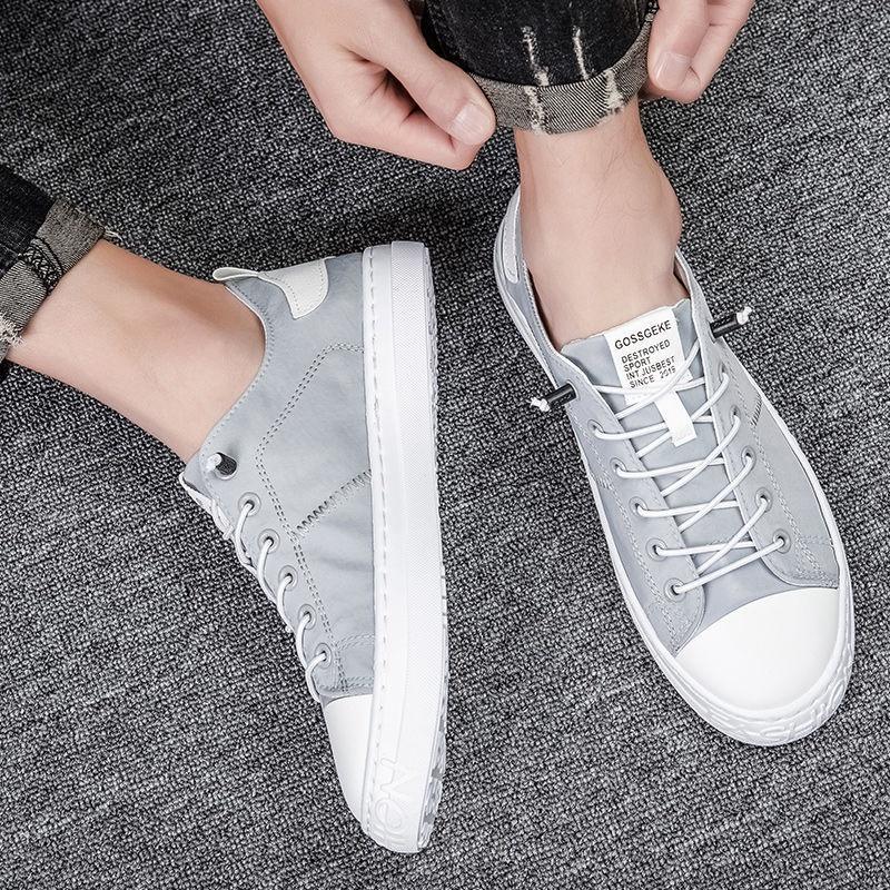 Men's canvas shoes summer 2022 spring trend old Beijing cloth shoes small white shoes Korean version shoes all kinds of casual fashion shoes