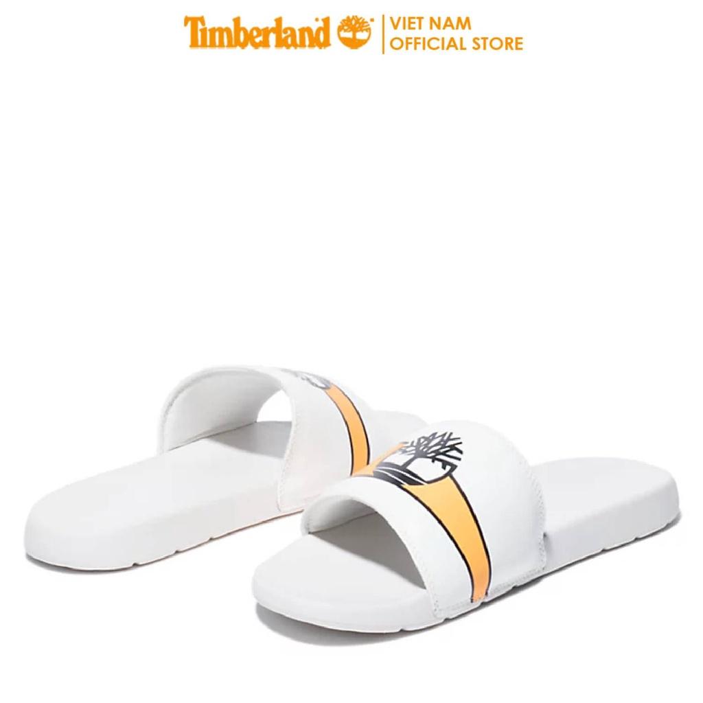 Dép Quai Nam Timberland Claquettes Playa Sands Blanc Orange TB0A2HNC