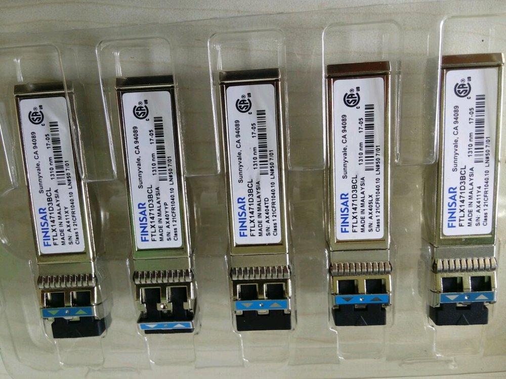 Module Quang FINISAR SFP+10Gb/s Transceiver FTLX1471D3BCL 10GBASE-LR 10km chính hãng