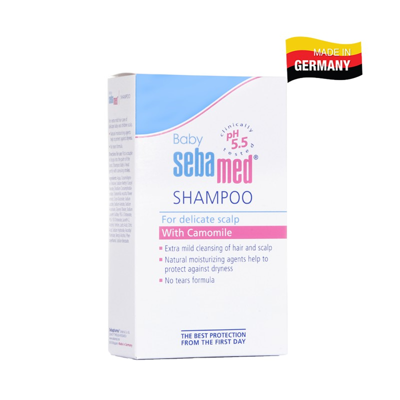 Dầu Gội Trẻ Em Dịu Nhẹ Không Cay Mắt Baby Sebamed Children's Shampoo SBB02A