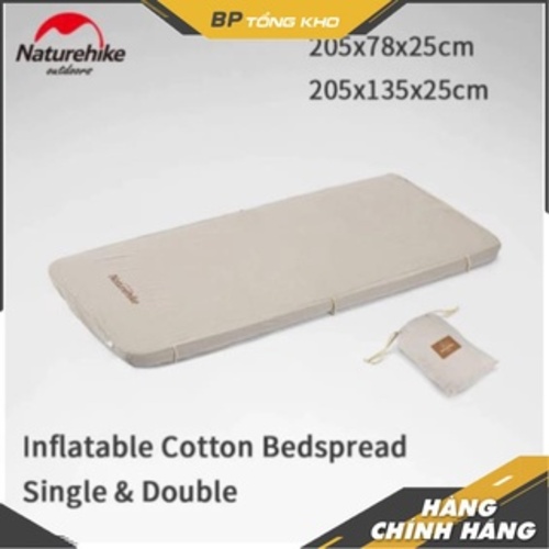 Drap đệm/Ga nệm bơm hơi Glamping NatureHike NH20PJ023