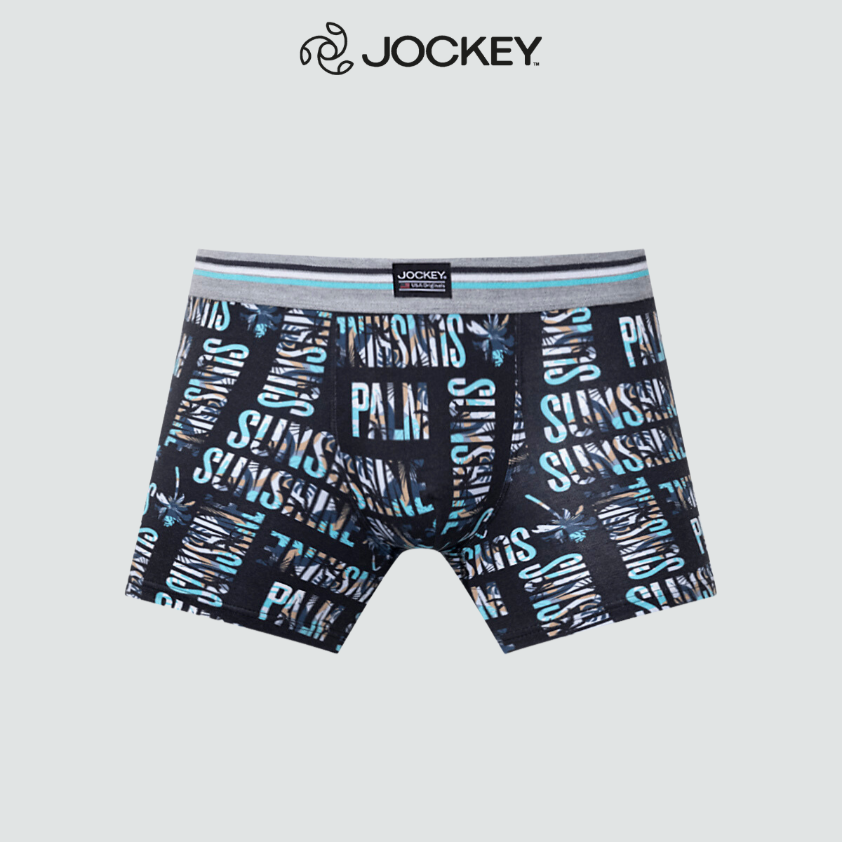 Quần lót Nam Jockey USA họa tiết chất Cotton 4C dáng Trunk - 1292