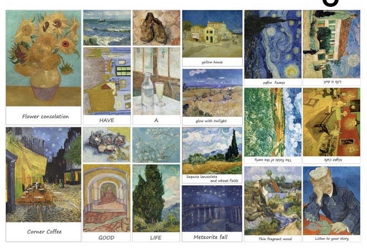 Sticker SET 30 ảnh Picasso