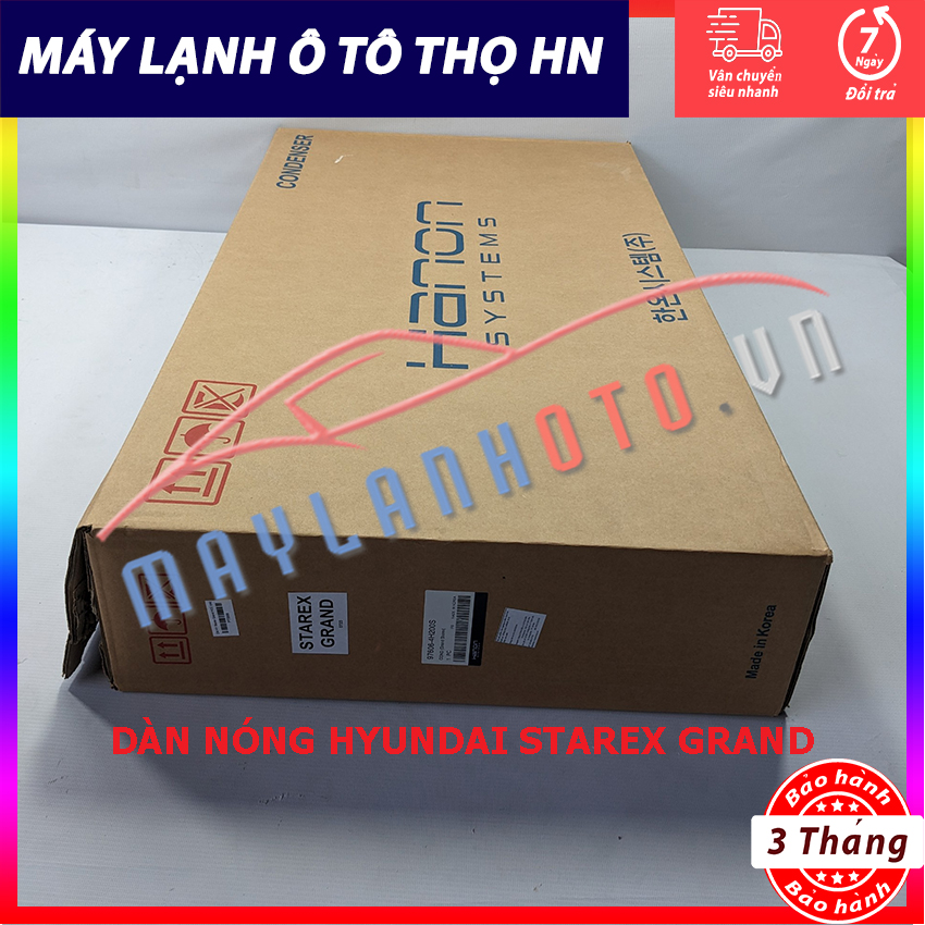 Dàn (giàn) nóng Hyundai Starex Grand đời 2008 Hàng xịn Hàn Quốc (hàng chính hãng nhập khẩu trực tiếp)