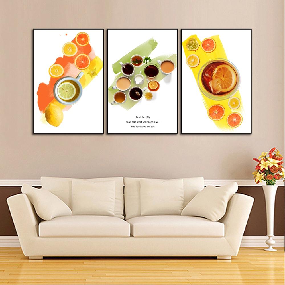 Tranh treo tường quán cà phê, trang trí nội thất tiệm bánh