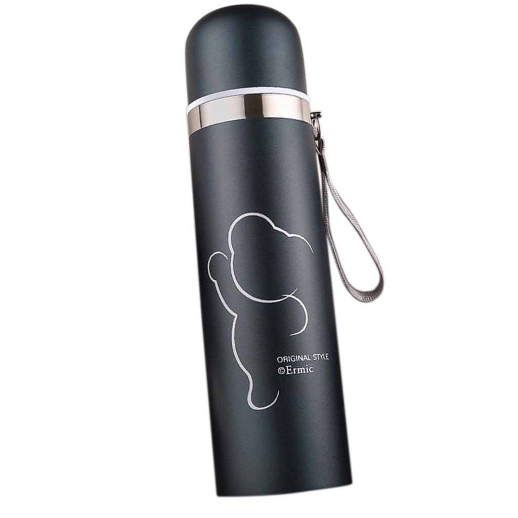 Stainless Steel Insulated Vacuum Cup Travel Mug Water Bottle Matte Blue