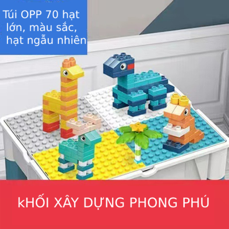 Bàn xếp hình đa năng giúp trẻ thông minh