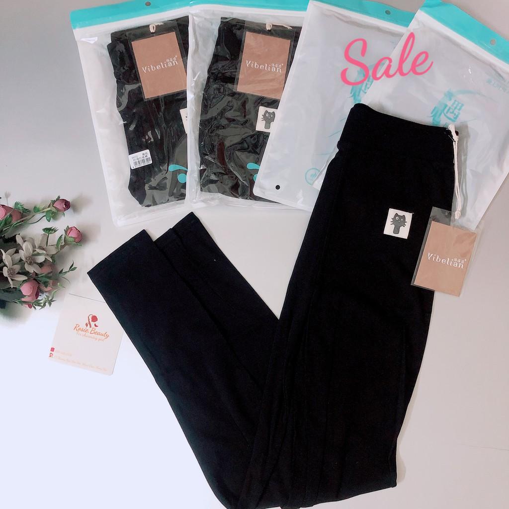 Quần Legging, quần mèo không xổ lông mềm mịn hàng túi zip xuất khẩu QLG/159