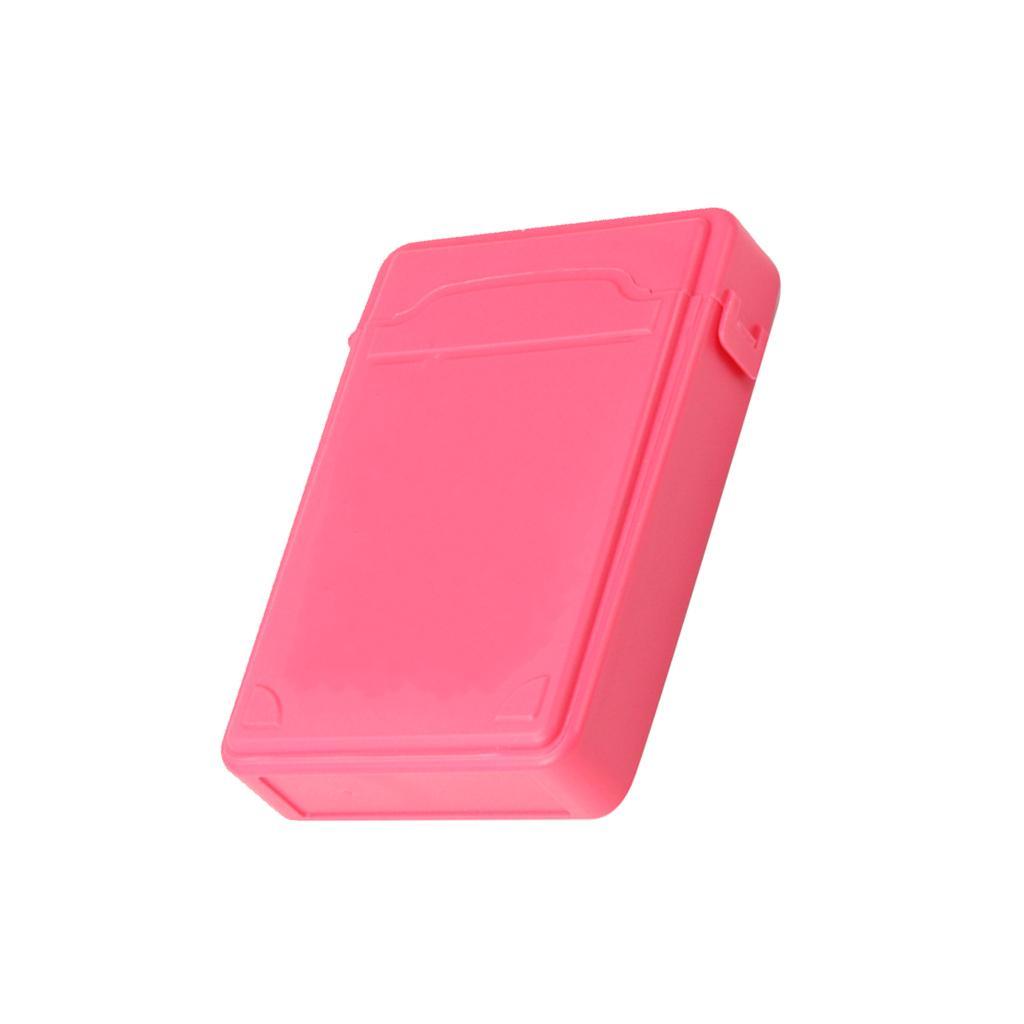 3.5" Dust-proof Box Case SSD HDD Hard Drive Disk Anti-Static Storage Pink