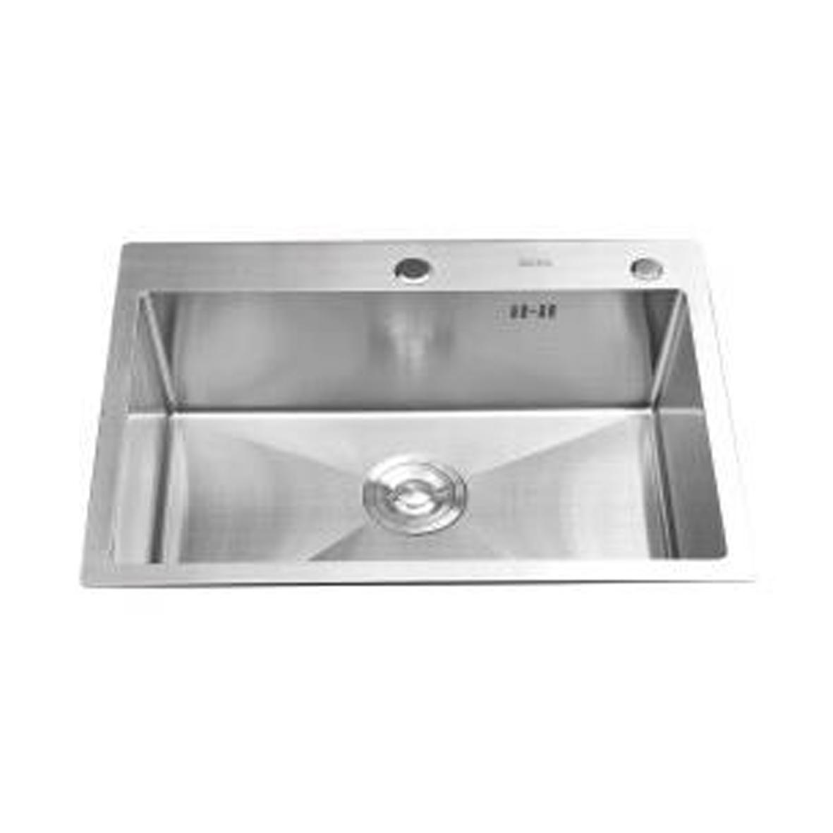 Chậu rửa chén – bát đúc 100% Inox kích thước 600 x 450mm