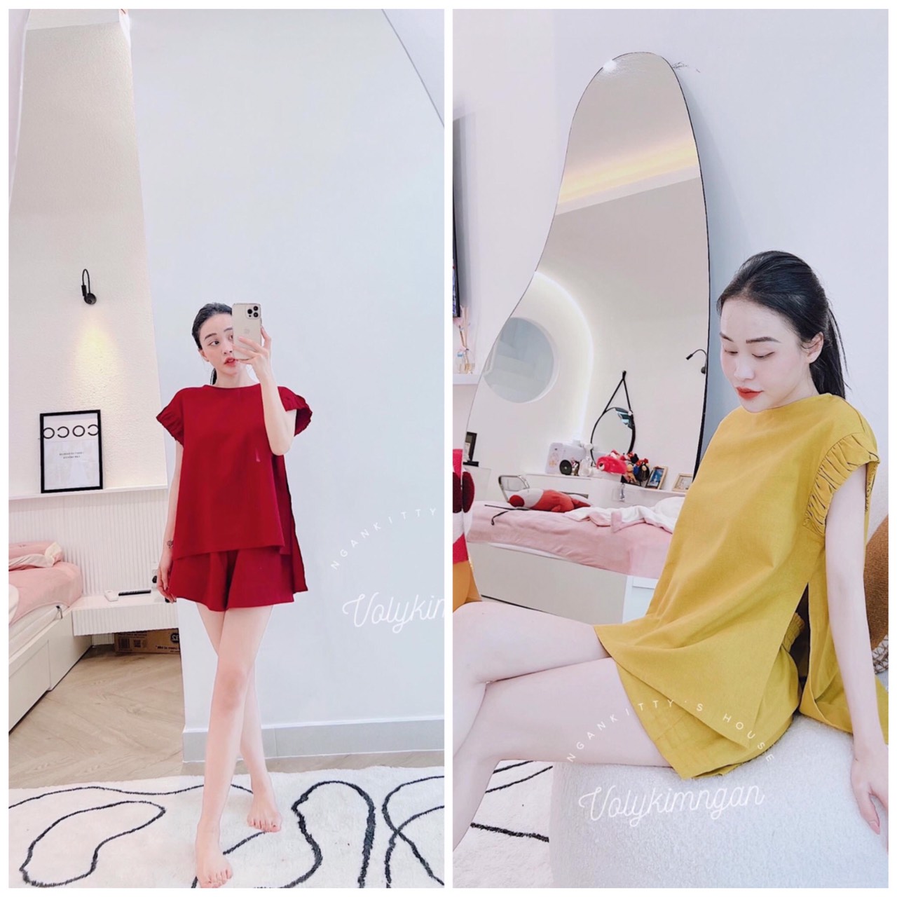 BỘ ĐŨI XẺ TÀ QUẦN ĐÙI - THOÁNG MÁT NGÀY HÈ