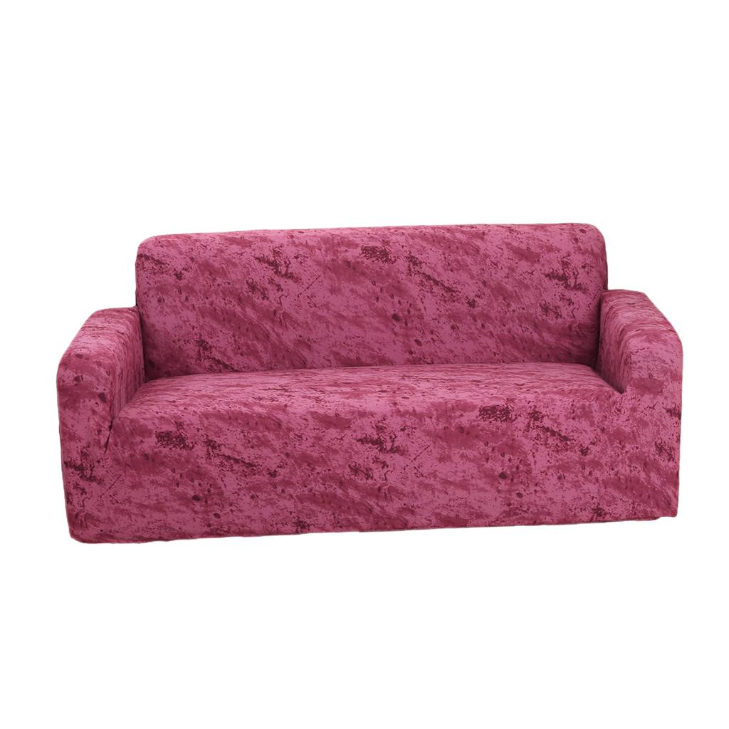 Comfortable Stretch Sofa Armchair Cover Settee Couch Furniture Protector Red