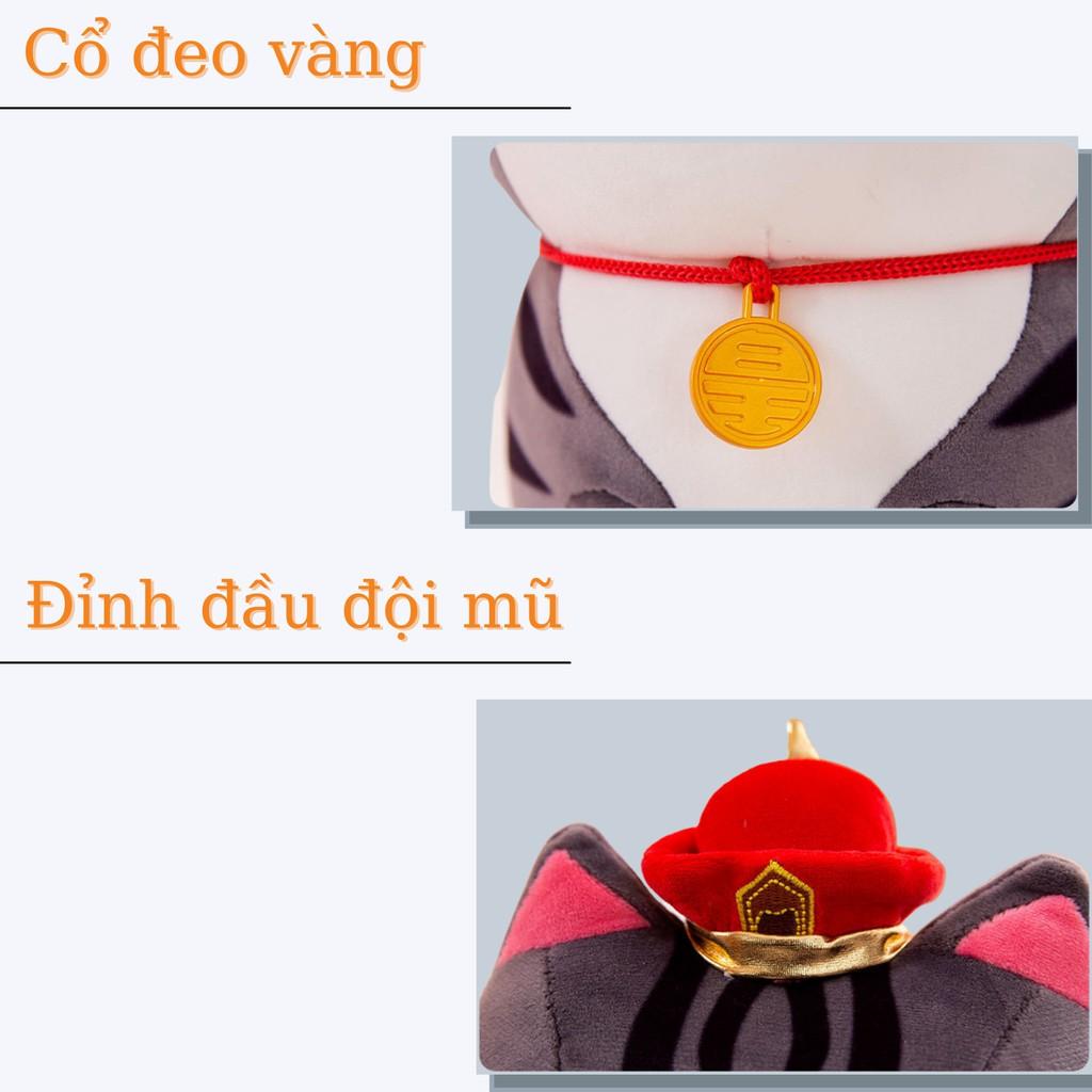 Gấu Bông Mèo Hoàng Thượng Chân Chụm Cao Cấp DEMI