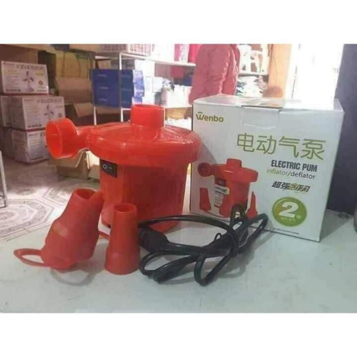Bơm Điện 2 Chiều Dùng Bơm Phao, Bể Bơi, Nệm Hơi - .