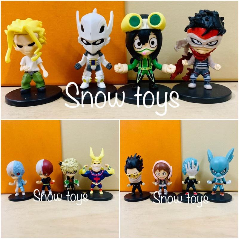 Mô hình My Hero Academia - Bán lẻ mô hình học viện siêu anh hùng All Might Midoriya Bakugo Todoroki Ida Stain - Cao 7cm