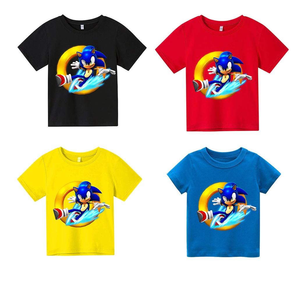 Áo thun trẻ em Sonic 5 Có size người lớn, King Cotton