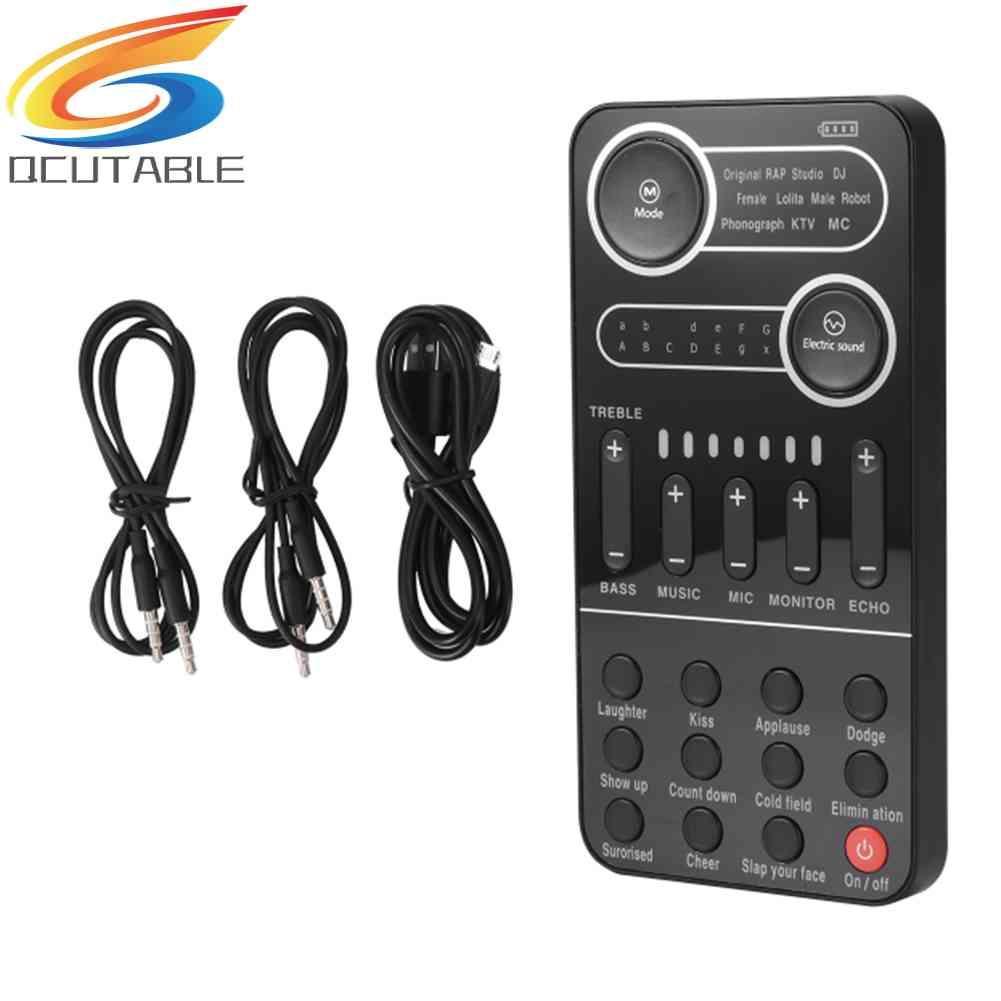 Thẻ Âm Thanh Bluetooth Mini Đổi Giọng Nói Đa Năng