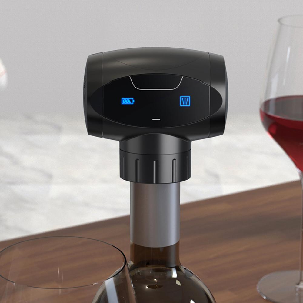 Máy hút chân không rượu bằng điện chạy bằng pin với đèn Led cảnh báo