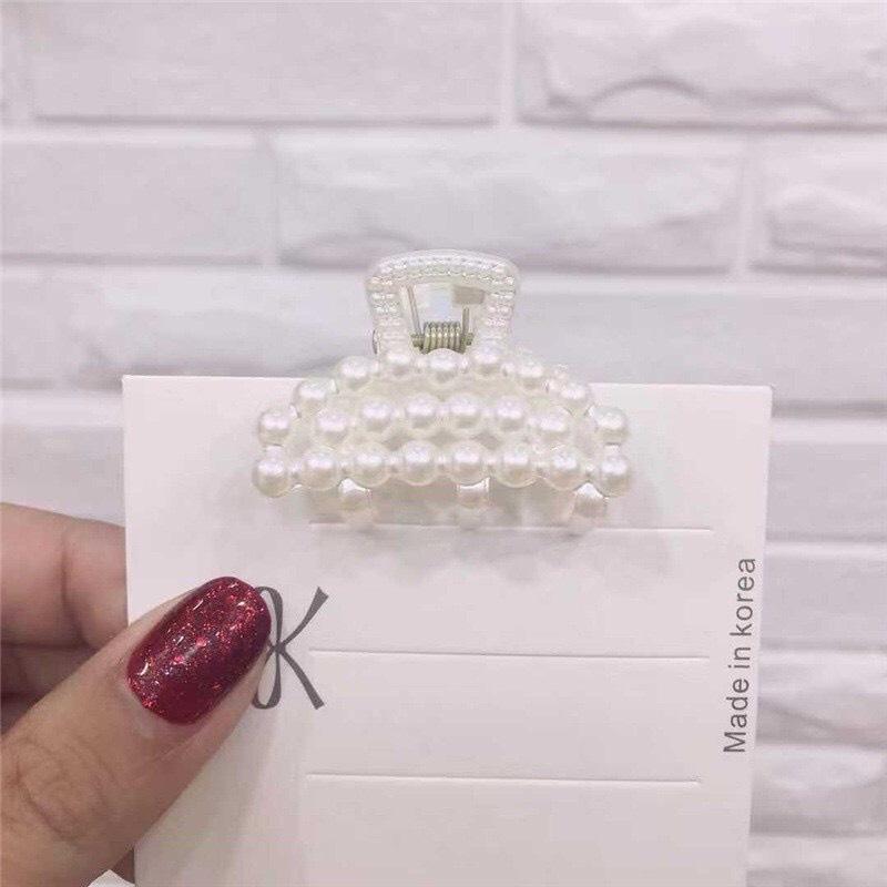 ️ Kẹp Tóc Đính Hạt Nhỏ Phong Cách Hàn Quốc Cho Nữ KT03