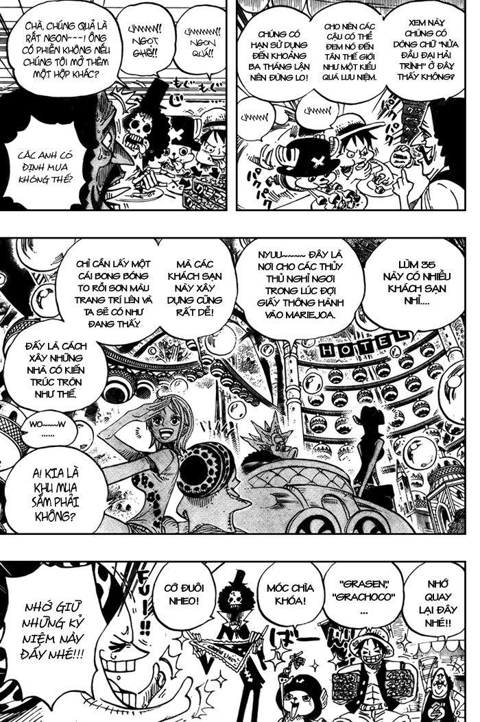đảo hải tặc - one piece chapter 497 13
